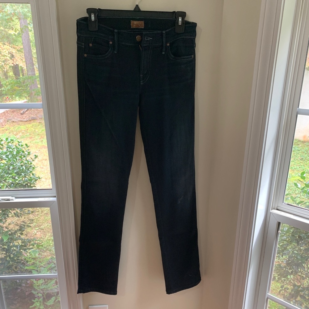 Dark MOTHER Jeans